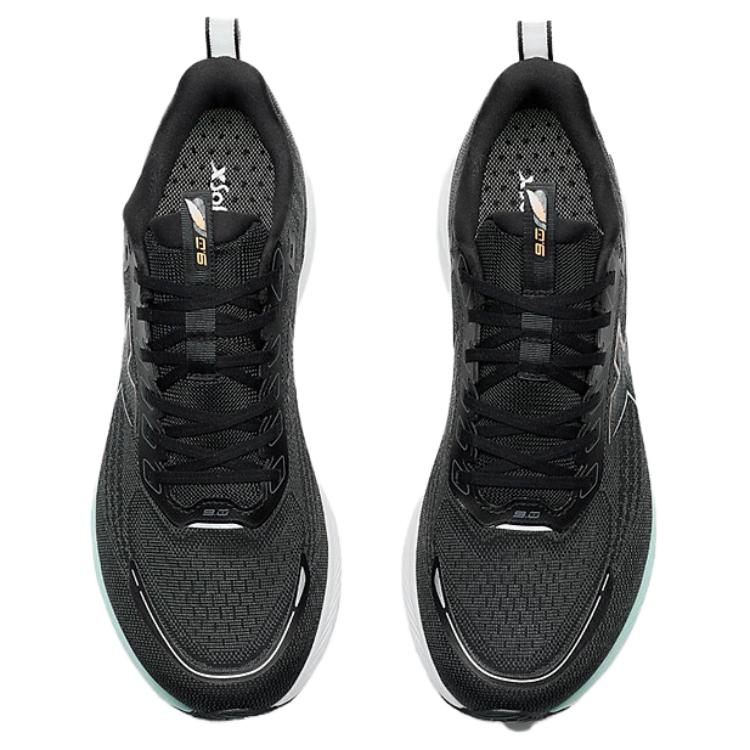 XTEP Abrasion Resistant Cushioning Low top Training Running Shoes Men’s Black