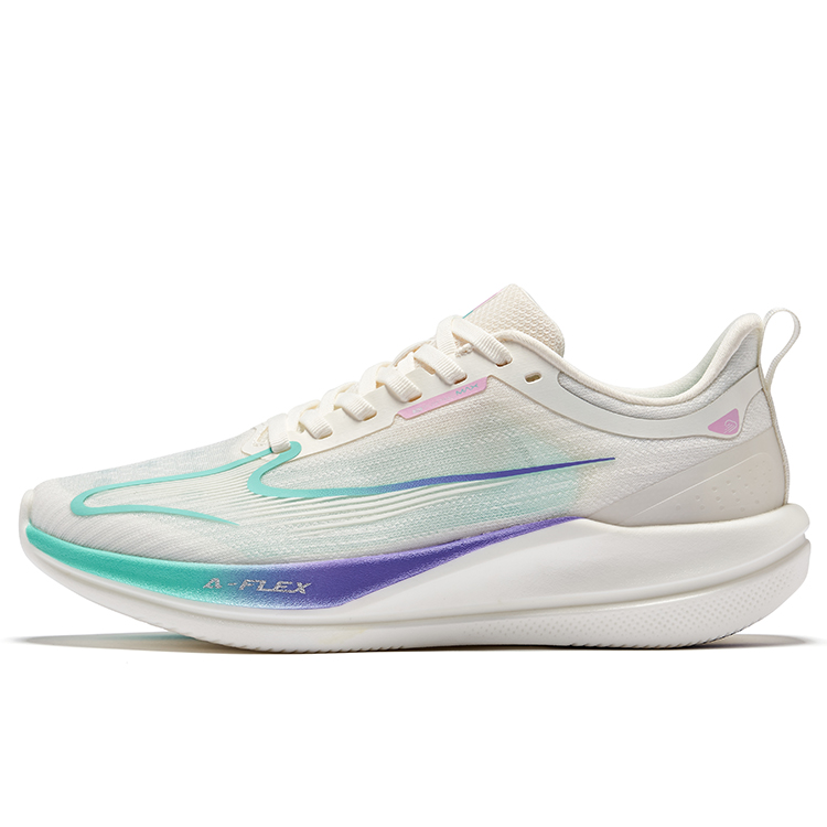 Erke Floating Boat 6MAX Running Shoes Women’s Low Top Microcrystal White Jade Green