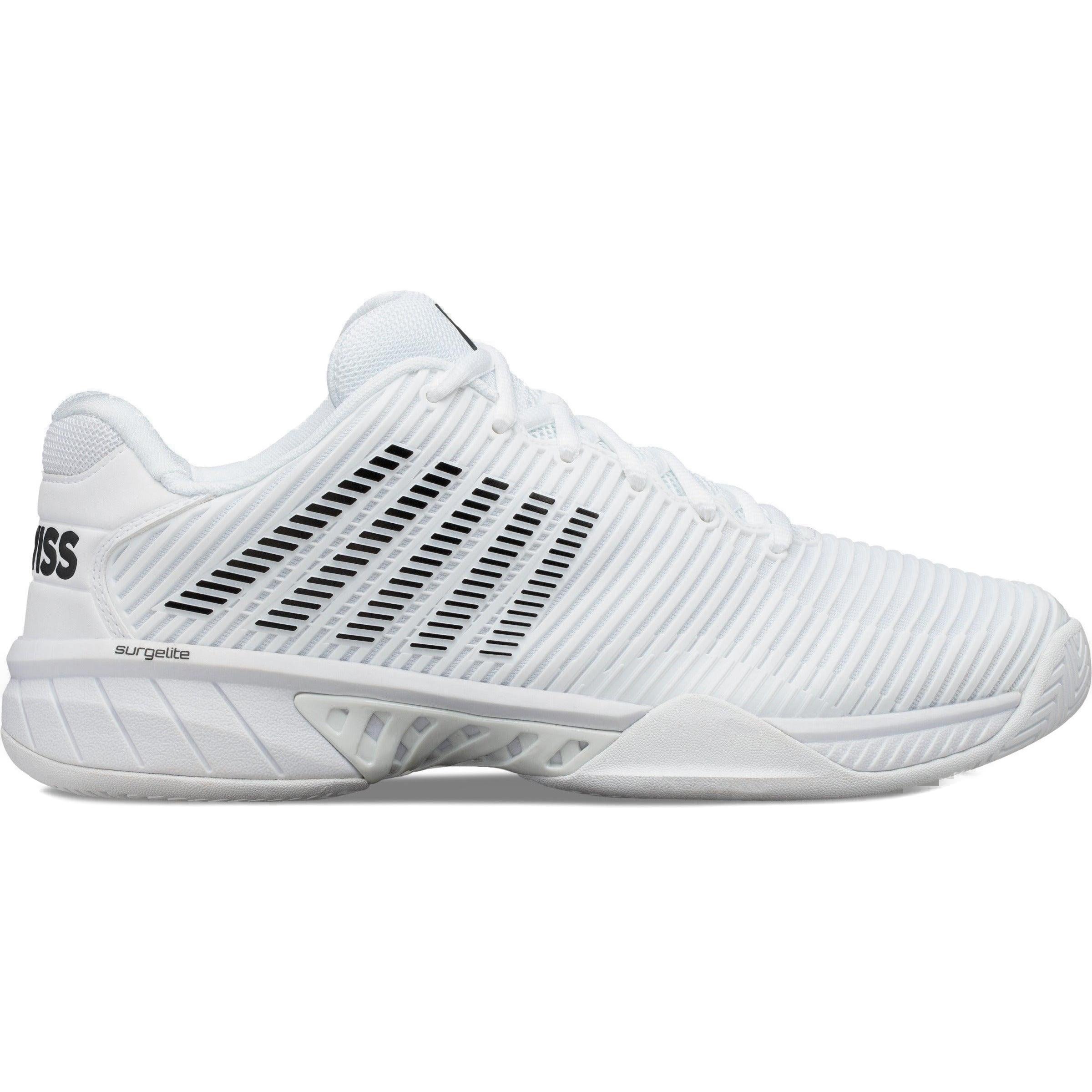 K·SWISS Slip Resistant Abrasion Resistant Low top Running Shoes Men’s Black White