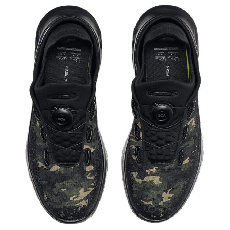 Under Armour SlipSpeed Abrasion Resistant Low top Casual Training Running Shoes Unisex Black