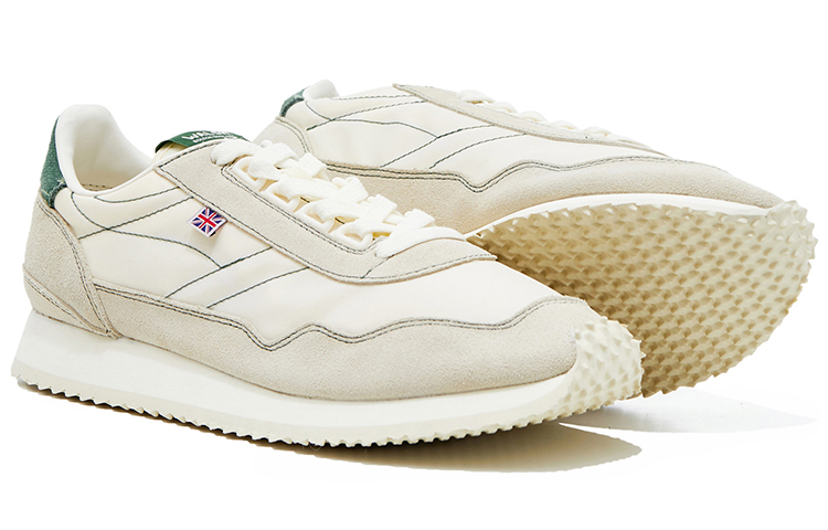 Norman Walsh Lightweight, Wear resistant, And Non slip Low top Running Shoes Unisex Beige Green
