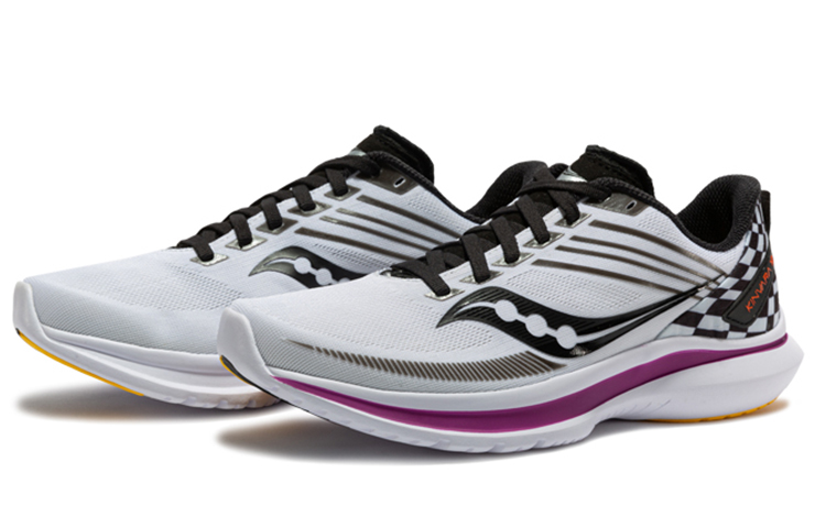 Saucony Mesh, Textile Cushioning Slip Resistant Abrasion Resistant Lightweight Rebound Low top Casual Running Shoes