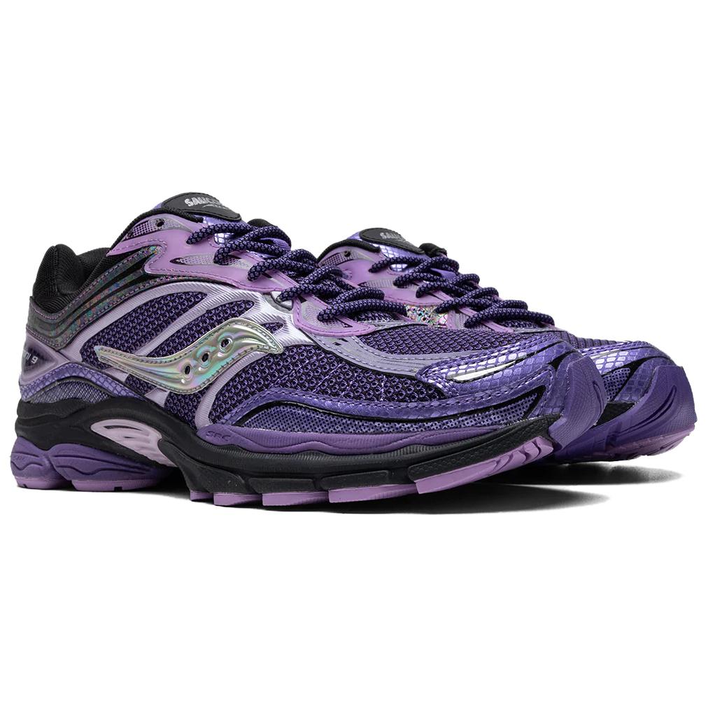 Saucony Pro Grid Omni 9 Classic And Versatile Running Shoes Men’s Purple