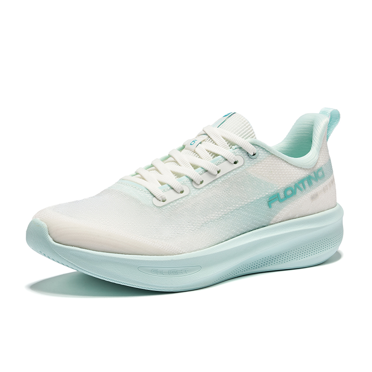 Erke Float On Water 6 Running Shoes Women’s Low Top Microcrystal White Cool Green