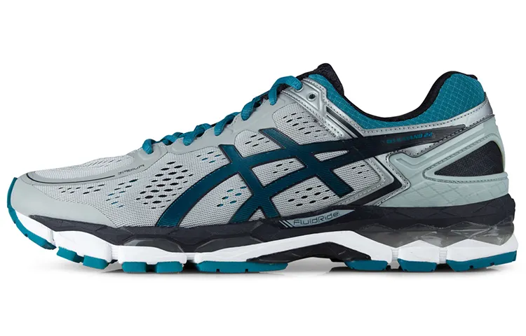 Asics Gel Kayano 22 Low top Running Shoes Men's Gray Blue