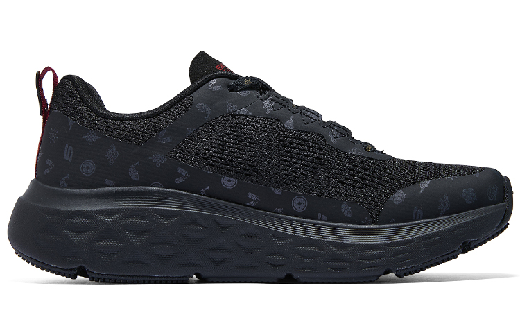 Skechers Cushioning Abrasion Resistant Cushioning, Wear Resistant Low top Running Shoes Women’s Black Gold