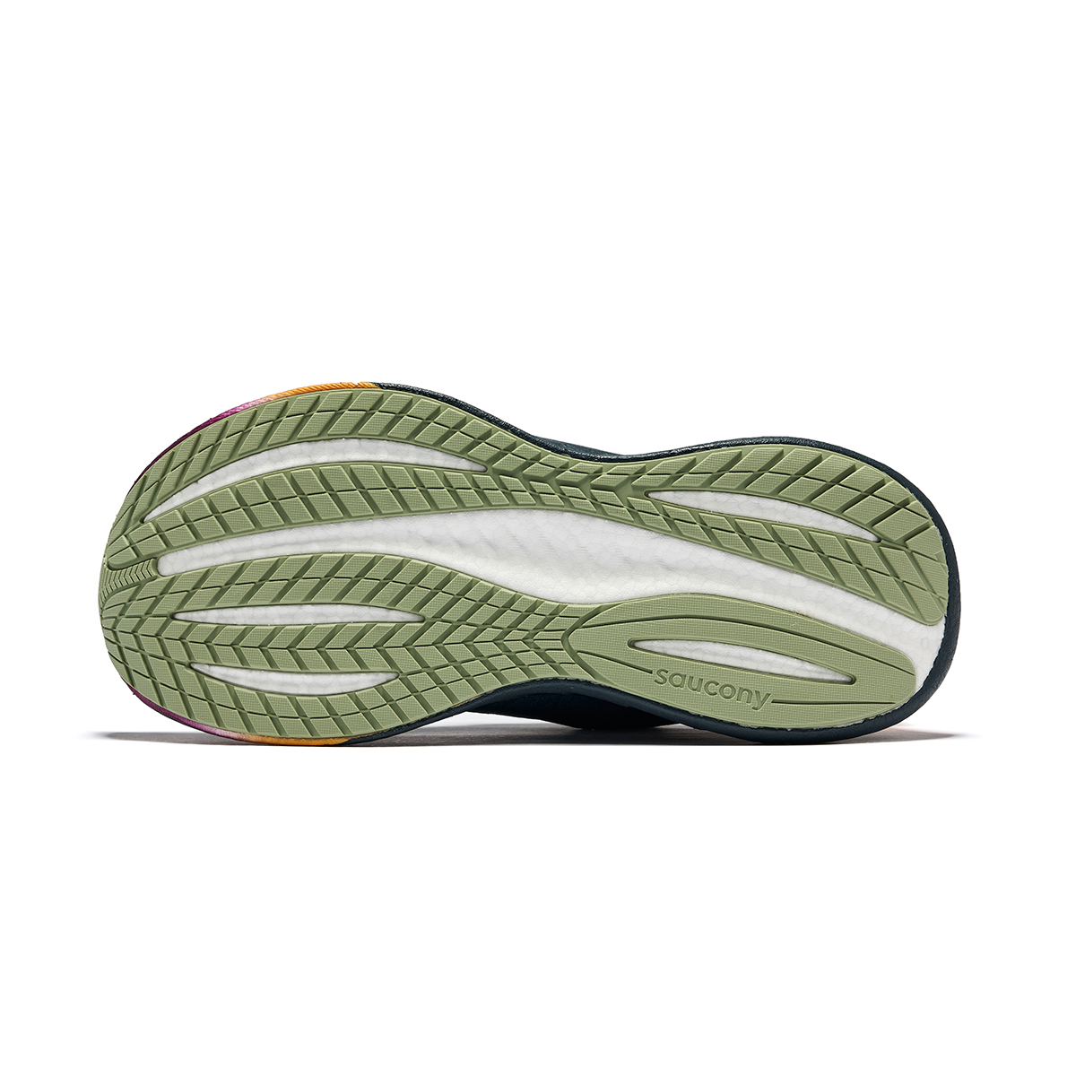 Женские кроссовки Saucony TRIUMPH 22 (серо-синие) — фото 5