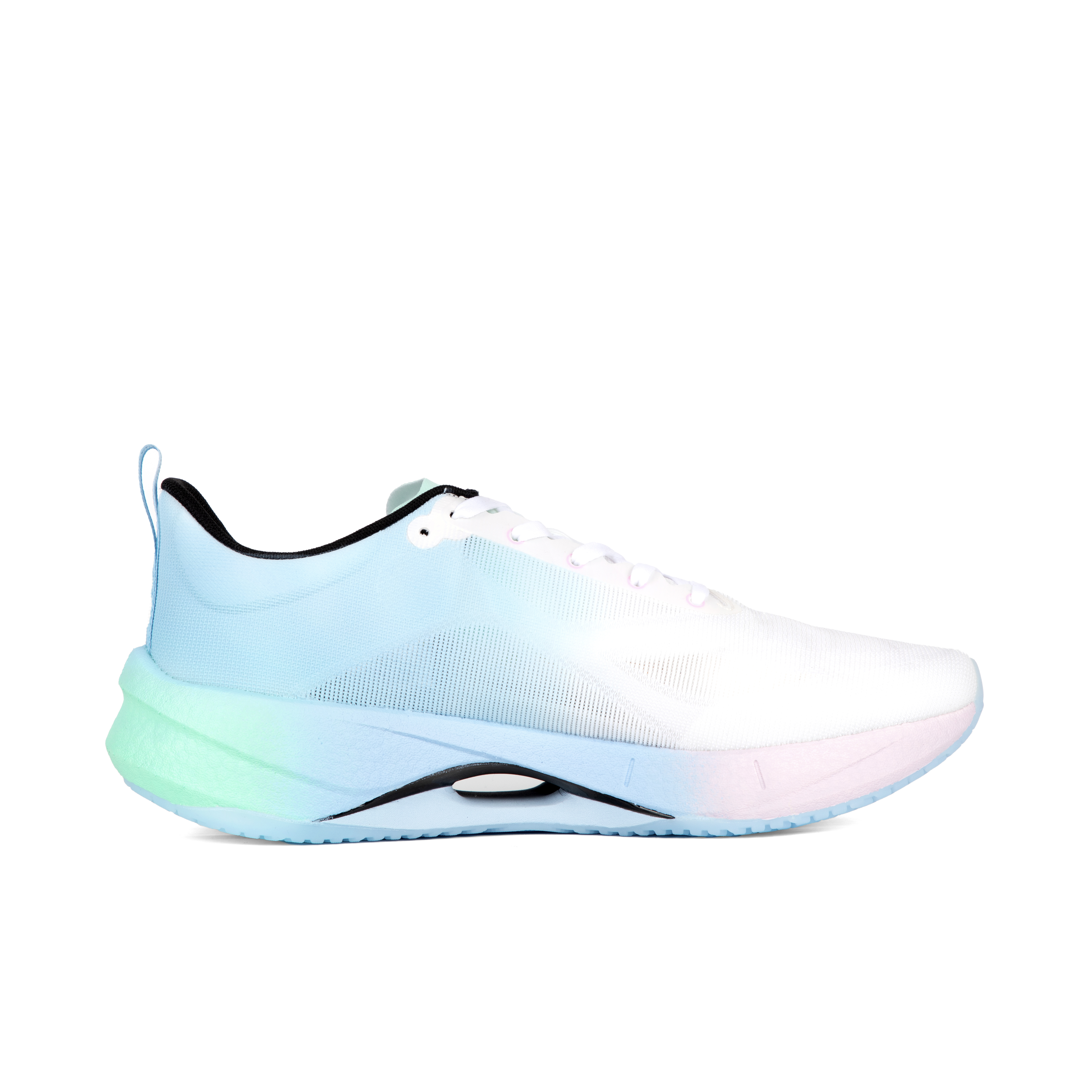 Li Ning Super Light 21 Cushioning, Wear Resistant Low top Casual Running Shoes Unisex Ice Blue Green
