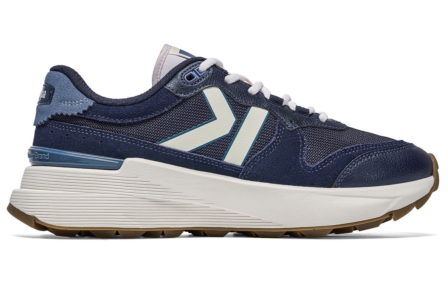 Kappa Slip Resistant Abrasion Resistant Low top Running Shoes Unisex Blue White