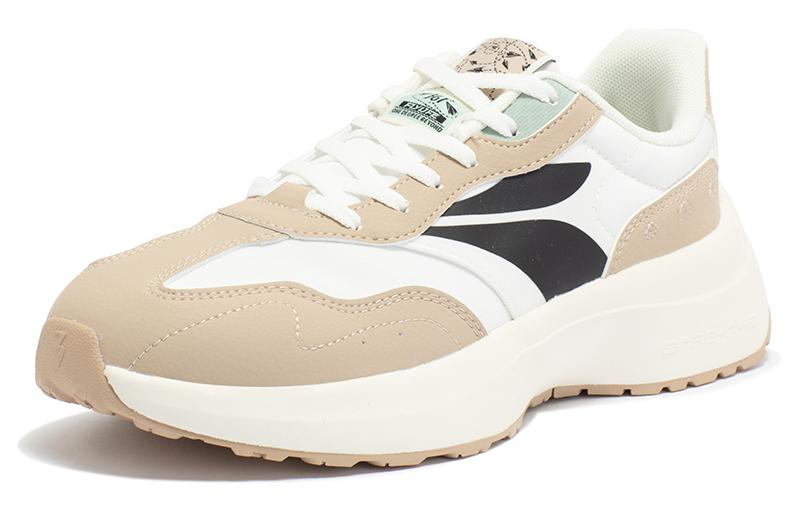 361° Comfortable Slip Resistant Abrasion Resistant Low top Casual Running Shoes Women’s White Umber