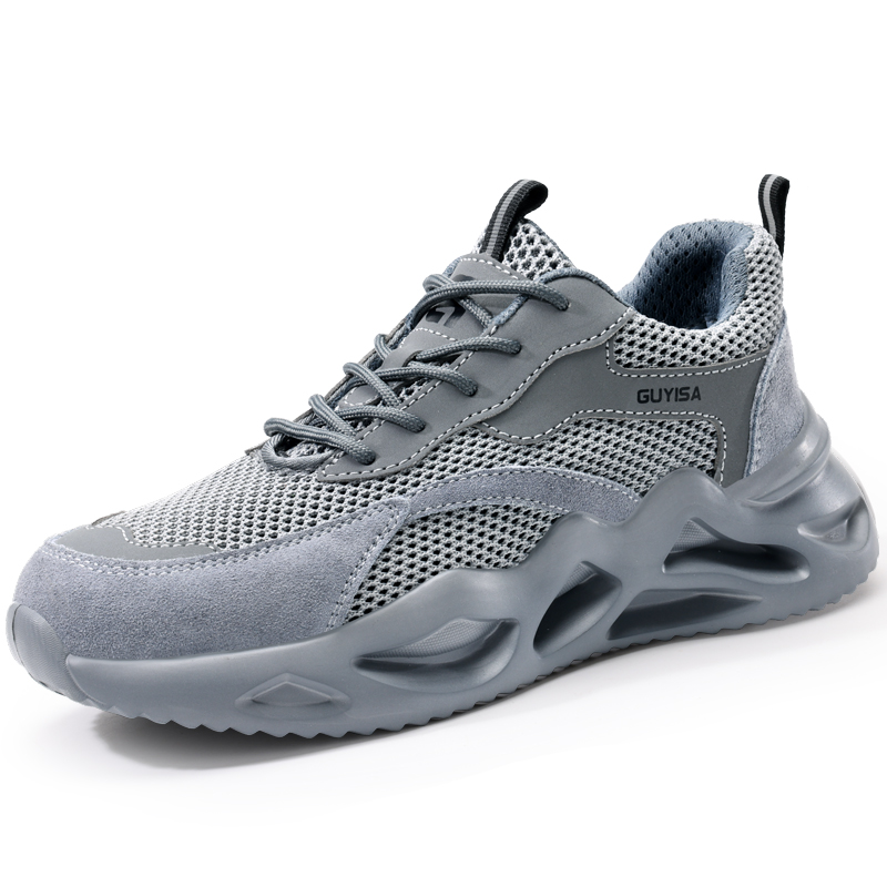 LANOUDUN Classic And Versatile Breathable And Lightweight Low top Outdoor Shoes Unisex Gray