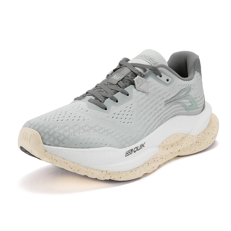 361° Fiery 5 Cushioning Abrasion Resistant Breathable Low top Running Shoes Men’s Gray