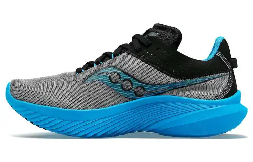 Saucony Kinvara 14 Abrasion Resistant Breathable Low top Running Shoes Women's Black Blue