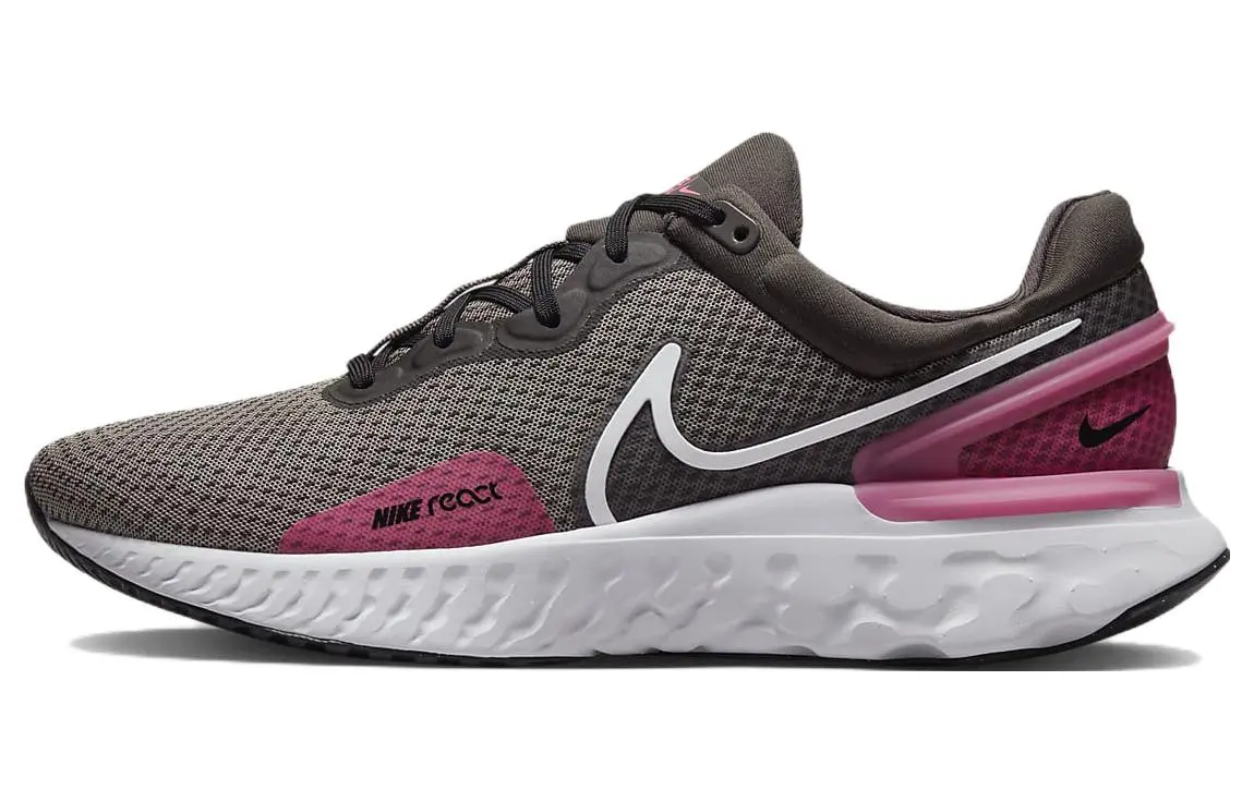 Nike React Miler 3 Road Running Shoes 'Medium Ash'