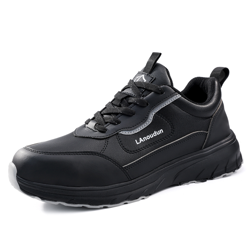 LANOUDUN Cushioning Abrasion Resistant Waterproof Low top Outdoor Shoes Men’s Black