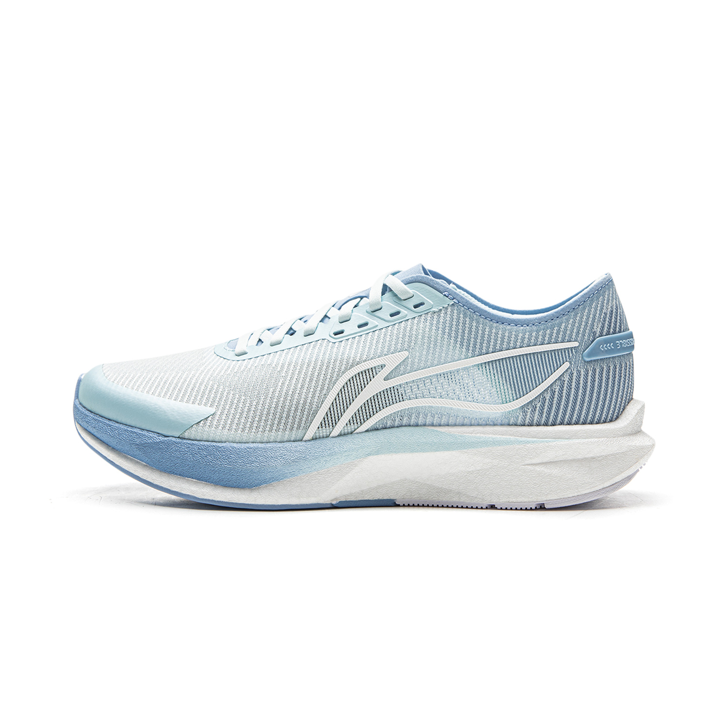 Li Ning ZhuiFeng Low top SGU+TUFF RB Marathon Training Sprint Racing Running Shoes Women’s Light Sky Blue