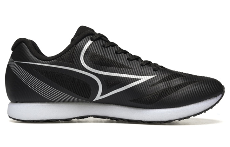 HEALTH 688S Cushioning Abrasion Resistant Breathable Coverage Low top Running Shoes Unisex Elegant Black