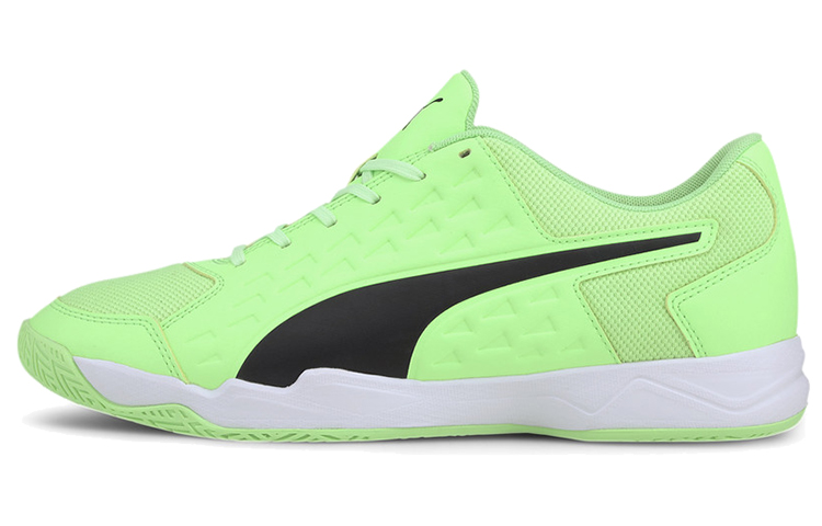 PUMA Auriz Running Shoes Men's Low Top Green/White/Black