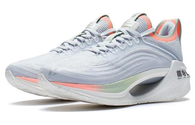 Li Ning Shadow Essential Cushioning Slip Resistant Abrasion Resistant Low top Running Shoes Women’s Light Frost Blue
