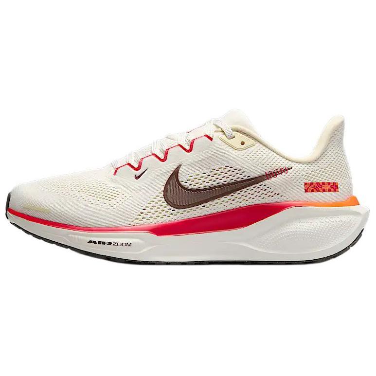 Nike Slip Resistant Abrasion Resistant Low top Running Shoes Women’s White Black Red
