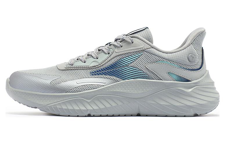 361° Anti-Slip And Wear-Resistant Breathable Low-Top Running Shoes Men’s Gray Blue