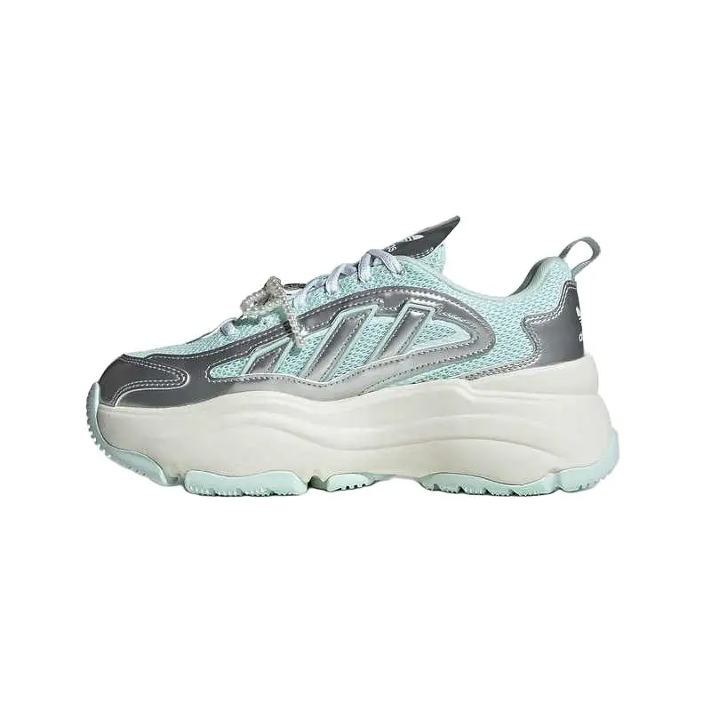 Adidas Originals OZGAIA Textile, Synthetic Leather Soft And Comfortable Slip Resistant Abrasion Resistant Low top