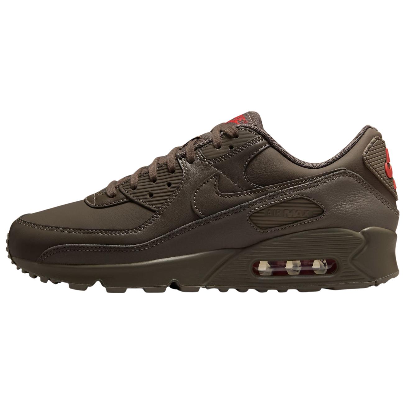 Nike Air Max 90 Low top Running Shoes Unisex Brown