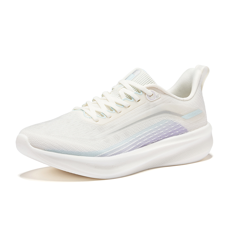 Erke Float On Water 6 Running Shoes Women’s Low Top Microcrystal White Tranquil Blue
