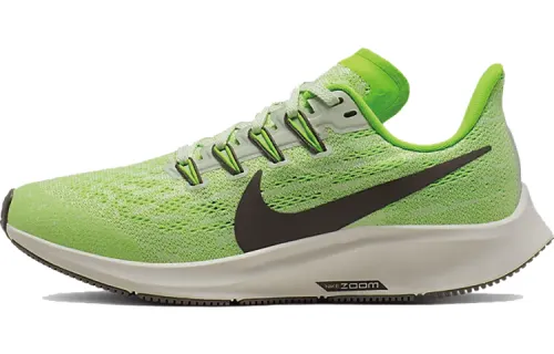 Nike Pegasus 36 comfortable, breathable, non-slip, lightweight low-top running shoes for women, fluorescent green