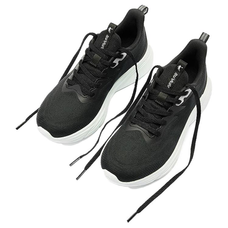 QIAODAN Treat Yourself 2.0 Abrasion Resistant Breathable Low top Q COZY SOFT Running Shoes Women’s Black White