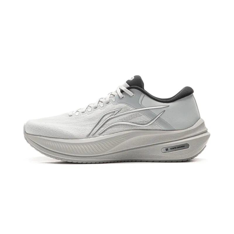 Li Ning Yueying 5 Low top Sprint Running Shoes Men's Calm Gray