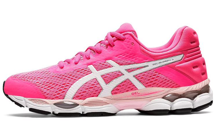Asics Gel Glorify 4 Comfortable Low top Running Shoes Women's Pink