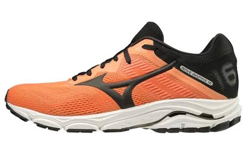 Mizuno Inspire 16 Running Shoes Men's Low Top Black/Orange
