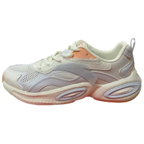 Anta Running Collection Casual Synthetic Leather, Textile Abrasion Resistant Low top Running Shoes Women's