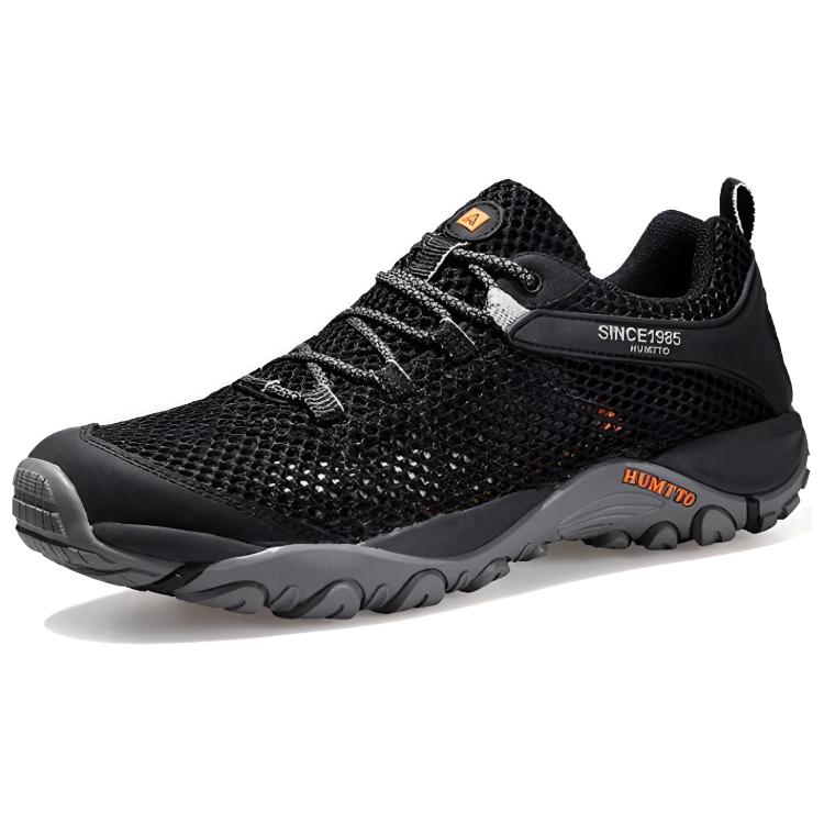 HUMTTO Breathable And Quick Dry Low top Outdoor Shoes Men’s Black
