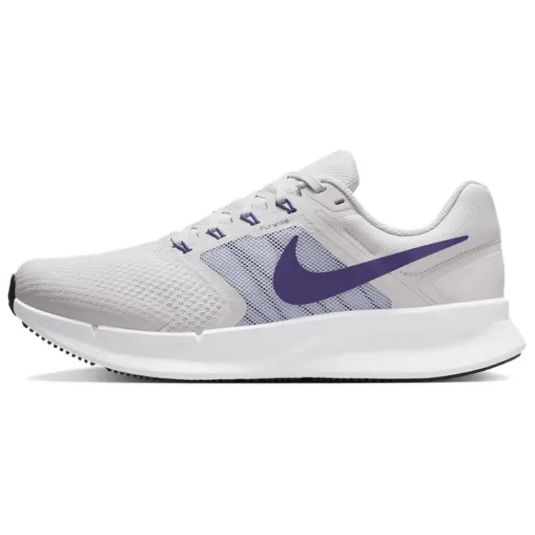 Nike Run Swift 3 Breathable Low top Running Shoes Women's Gray Purple White