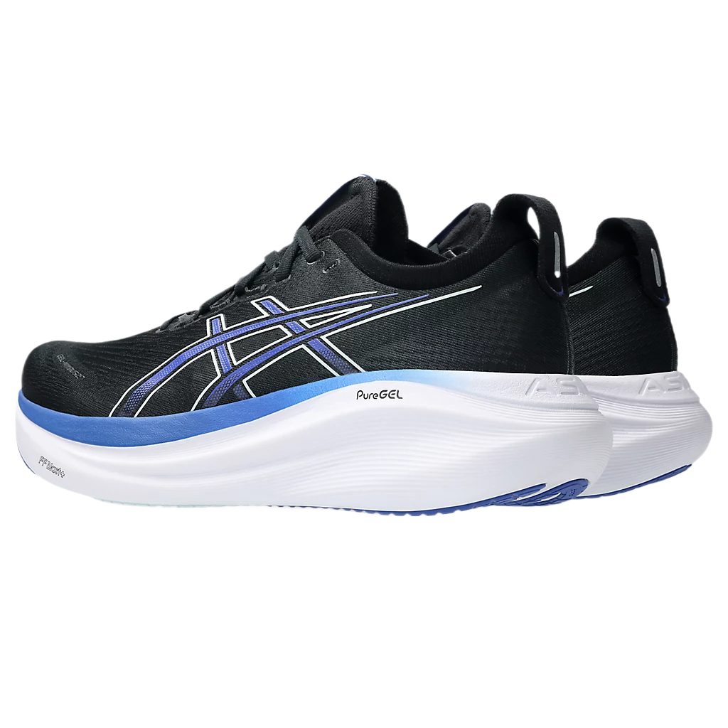 ASICS GEL Nimbus 27 Abrasion Resistant Low top Running Shoes Men’s Black