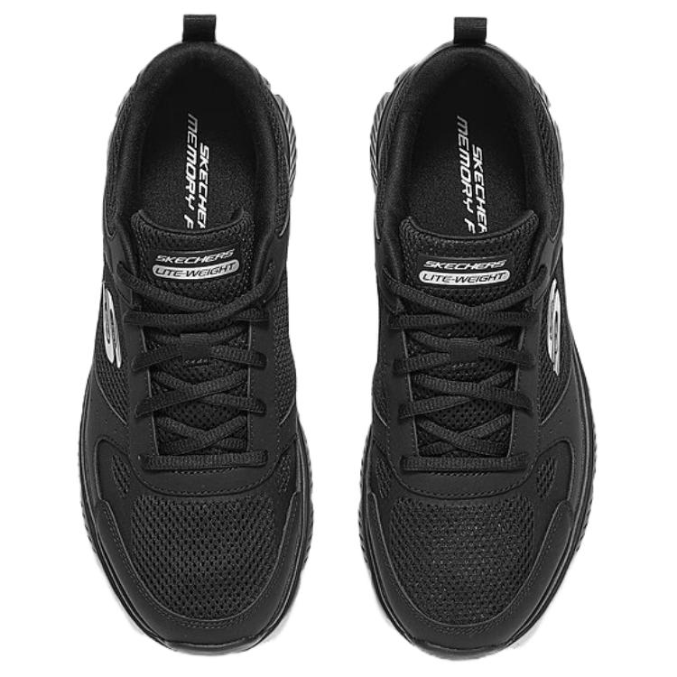 Skechers BURNS 2.0 Comfortable Low top Casual City Commuting Running Shoes Men’s Black