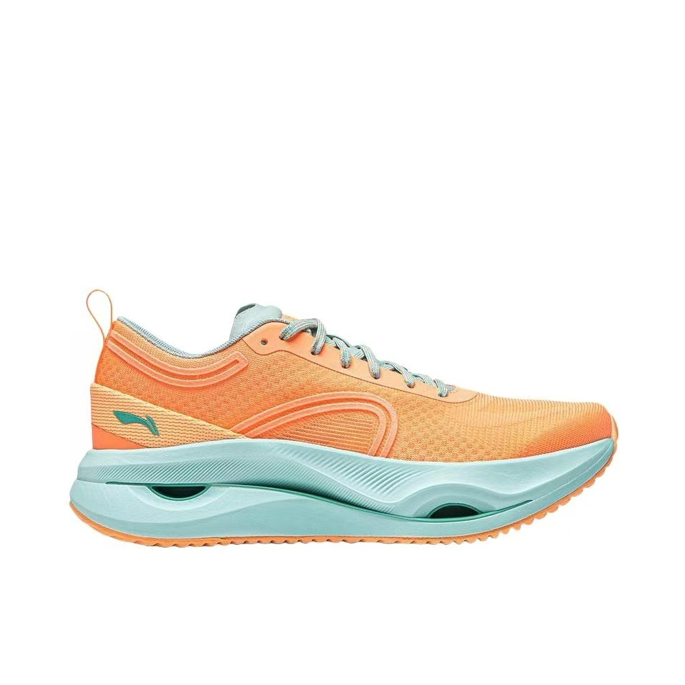 Li Ning Cushioning, Wear Resistant Low top Casual Running Shoes Women’s Orange