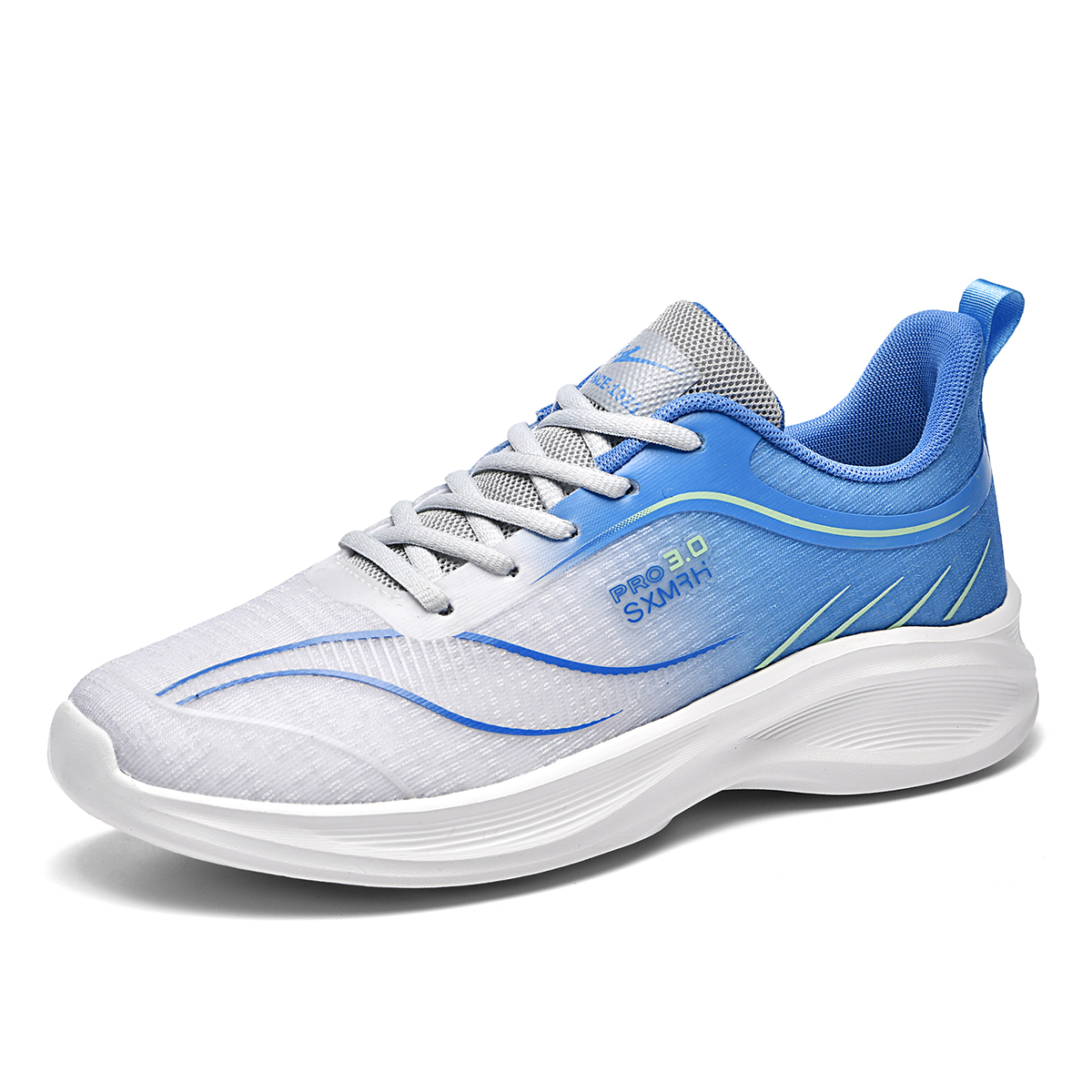 DOUBLE STAR 88 Breathable Lightweight Breathable And Lightweight Low top Running Shoes Men’s White Blue