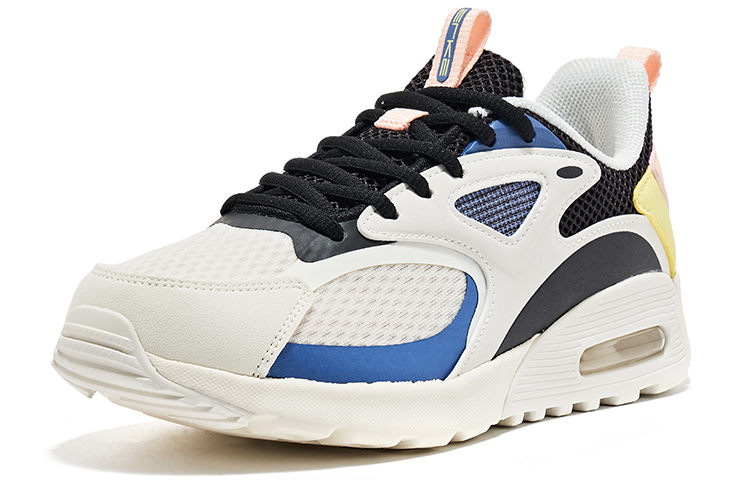 Erke Comfortable Low top Running Shoes Women’s White Black