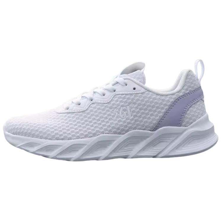 361° Comfortable Slip Resistant Abrasion Resistant Low top Running Shoes Women’s White Gray