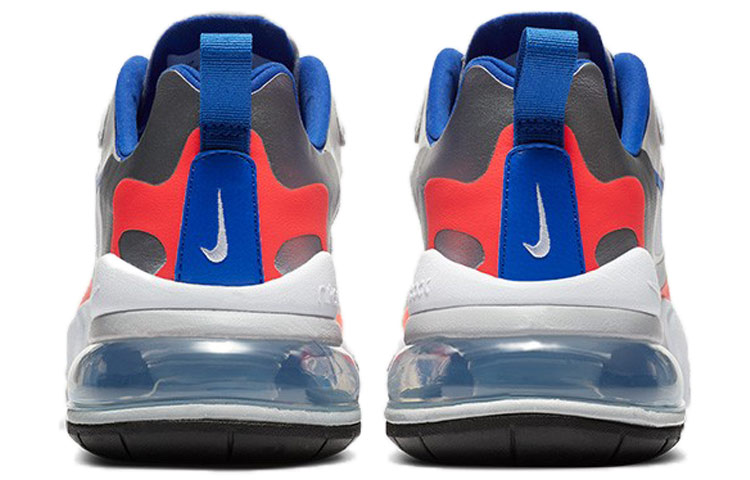 Женские кроссовки Nike Air Max 270 (белыйсинийоранжевый) — фото 4