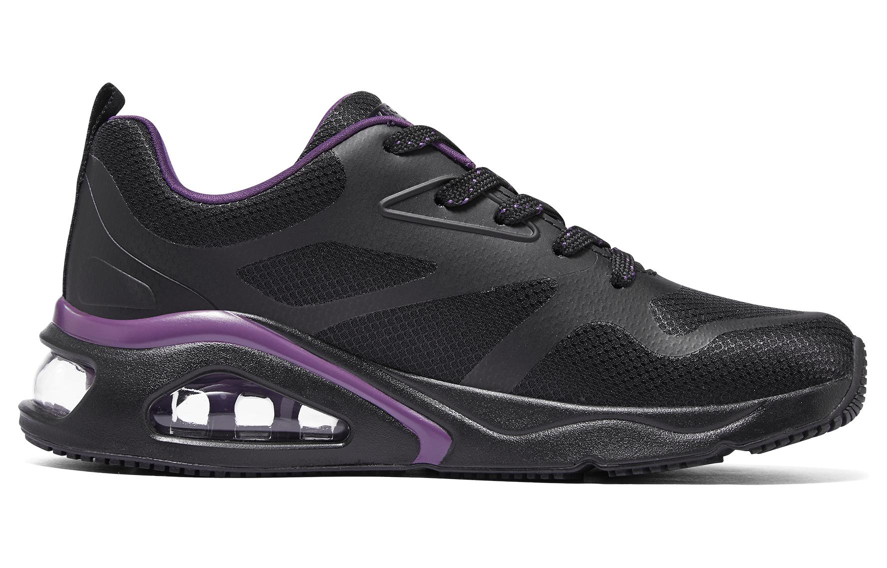 Skechers Cushioning Abrasion Resistant Cushioning, Wear Resistant Low top Running Shoes Women’s Black