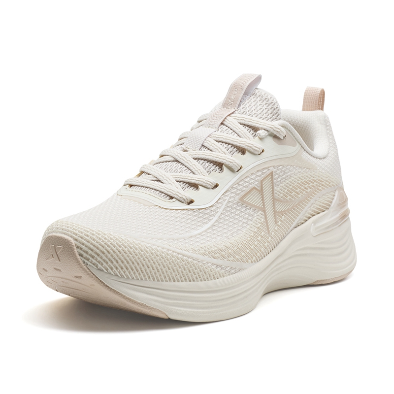 XTEP Xingyun MAX Abrasion Resistant Coverage Low top Casual Running Shoes Women’s White Gray