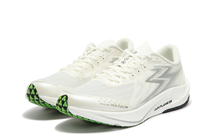 361° Speed ​​2 Pro Low top Running Shoes Unisex Silver White