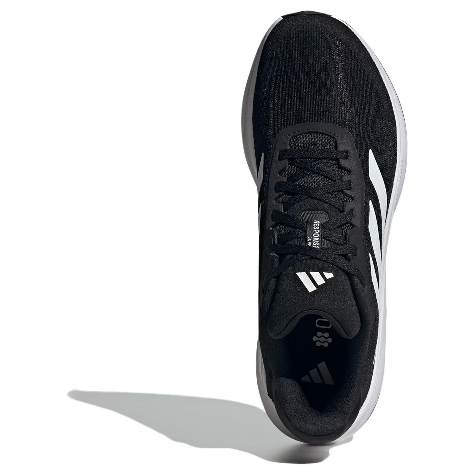Adidas Response Super Slip Resistant Abrasion Resistant Low top Running Shoes Men’s Black