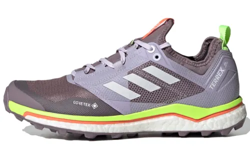Adidas Terrex Agravic Running Shoes Women's Low Top Purple/Green