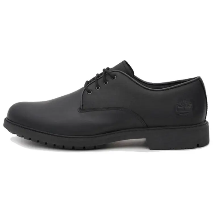 Timberland Leather Casual Shoes Men's Black