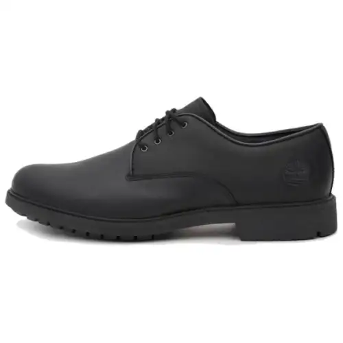 Timberland Leather Casual Shoes Men's Black